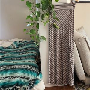 Maxi skirt from Anthropologie